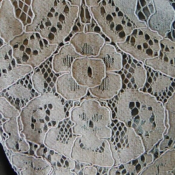 PPLA Clothing Gray Lace Romper - Picture 14 of 14